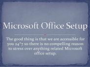 Install and Activate Office Setup in your PC