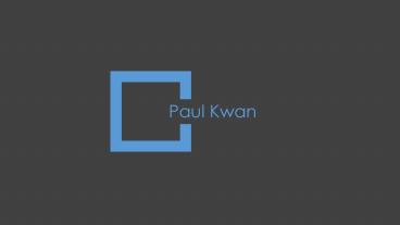 Paul Kwan - Former CIO at Maybank Kim Eng