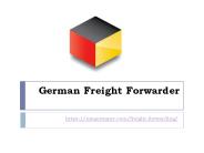 German Freight Forwarder (1)