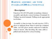 Harness  assembly  aid  with pull(haap1208-haa with pull)