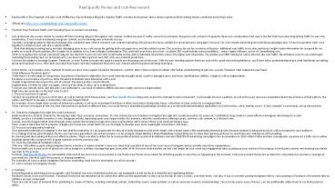 Real Specific Review and cost-free reward