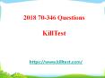 Microsoft 70-346 New Questions PowerPoint PPT Presentation