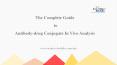 The Complete Guide to Antibody-drug Conjugate In Vitro Analysis PowerPoint PPT Presentation
