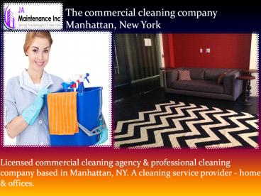 office cleaning service manhattan