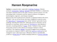 Hareen Roopnarine | Fashion| Colths