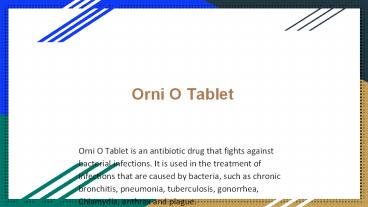 Orni o tablet