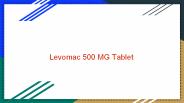 Levomac 500 mg tablet