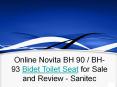 Online Novita BH 90 / BH-93 Bidet Toilet Seat for Sale and Review - Sanitec