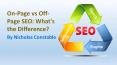 Nicholas Constable provides difference between on page SEO and off page SEO (1) PowerPoint PPT Presentation