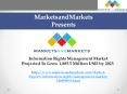 Information Rights Management Market Projected To Grow 1,885.5 Million USD by 2023 PowerPoint PPT Presentation