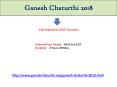 Ganesh Chaturthi Celebration 2018 PowerPoint PPT Presentation