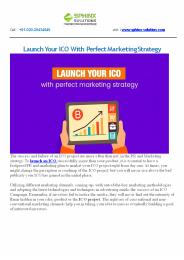 Launch Your ICO With Perfect Marketing Strategy