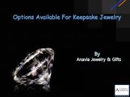 Options Avialable For keepsake Jewelry