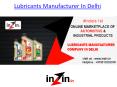 Lubricants Manufacturer In Delhi (1) PowerPoint PPT Presentation