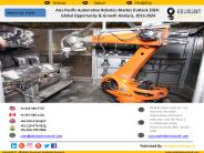 Asia Pacific Automotive Robotics Market Outlook 2024:  Global Opportunity & Growth Analysis, 2016-2024
