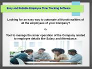 Get Free Employee Time Tracking Software from NexAgency
