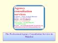 The Professional Agency Consultation Services in Mumbai PowerPoint PPT Presentation