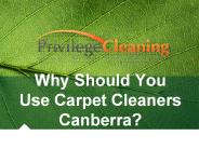 Why Should You Use Carpet Cleaners Canberra