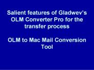OLM to Mac Mail Conversion