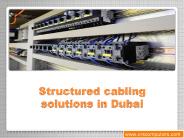 structured cabling solutions Dubai