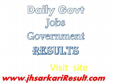 Government Results (2)
