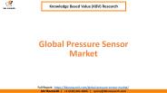 Global Pressure Sensor Market Growth