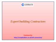Expert building Contractors