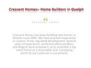 Home Builders in Guelph
