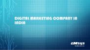 Digital marketing company in India