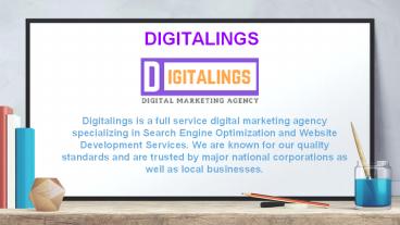 Digital Marketing Agency - Digitalings