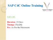 SAP C4C PPT (1)