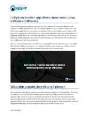 Best Cell Phone Tracker App for Android