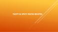 TASTY & SPICY PASTA RECIPES PowerPoint PPT Presentation