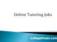 online instructor jobs PowerPoint PPT Presentation