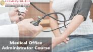 Medical Office Administrator Course CCBST