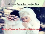 Dua For Get Your Love Back