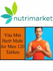 Vita Min Herb Multi for Men 120 Tablets