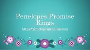 Penelopes Promise Rings