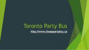Toronto Party Bus