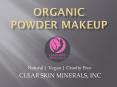 Organic Powder Makeup PowerPoint PPT Presentation