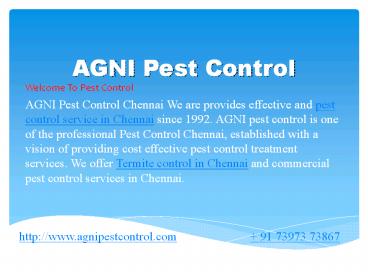 pest control in chennai