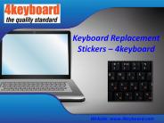 Keyboard Replacement Stickers – 4keyboard