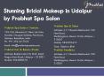 Stunning Bridal Makeup in Udaipur by Prabhat Spa Salon PowerPoint PPT Presentation