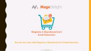Maximize your conversions with Abandoned Cart Email Extension