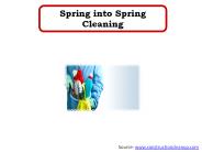 Spring into Spring Cleaning