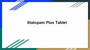 Stalopam plus tablet