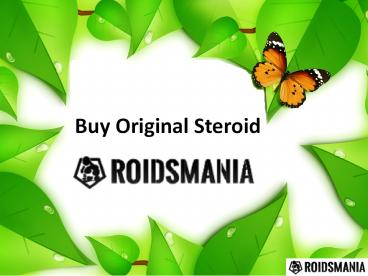 Buy Original Steroid