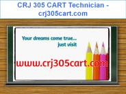 CRJ 305 CART Technician / crj305cart.com