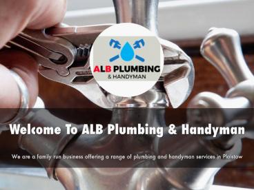 ALB PLUMBING Presentation