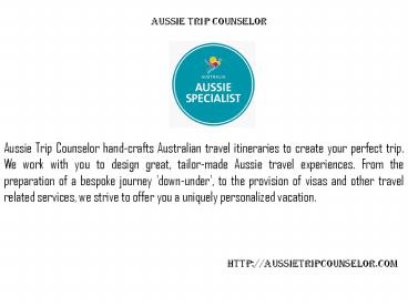 Take Great Adventures of Australia